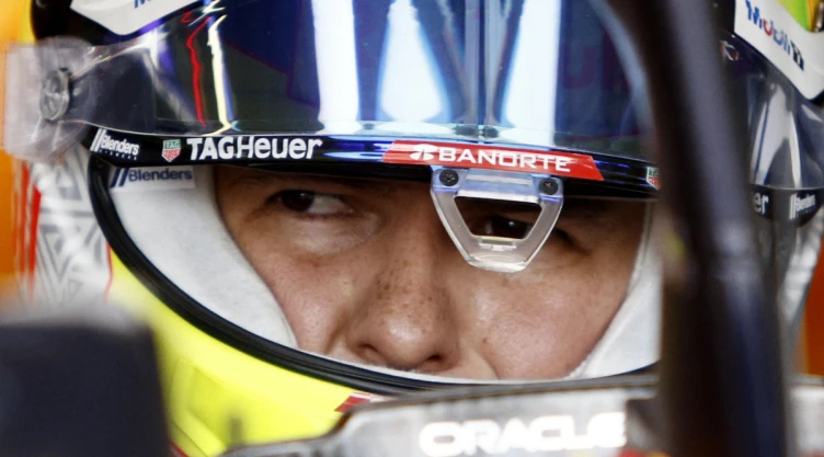 Checo Pérez en Azerbaiyán