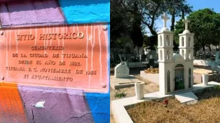 PANTEÓN DE TIJUANA MÁS ANTIGUO DE LA CIUDAD.