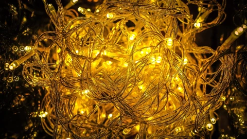 accidentes luces de Navidad