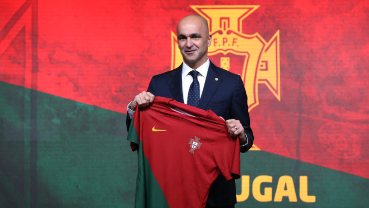 Roberto Martínez es presentado como técnico de la selección de Portugal
