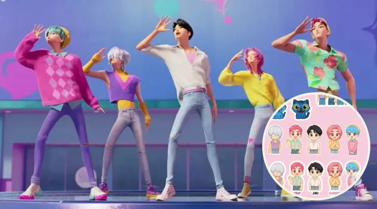 4 Plantillas de stickers de Baby Saja Boys para decorar tu diario como toda una guerra del KPop Demon Hunters