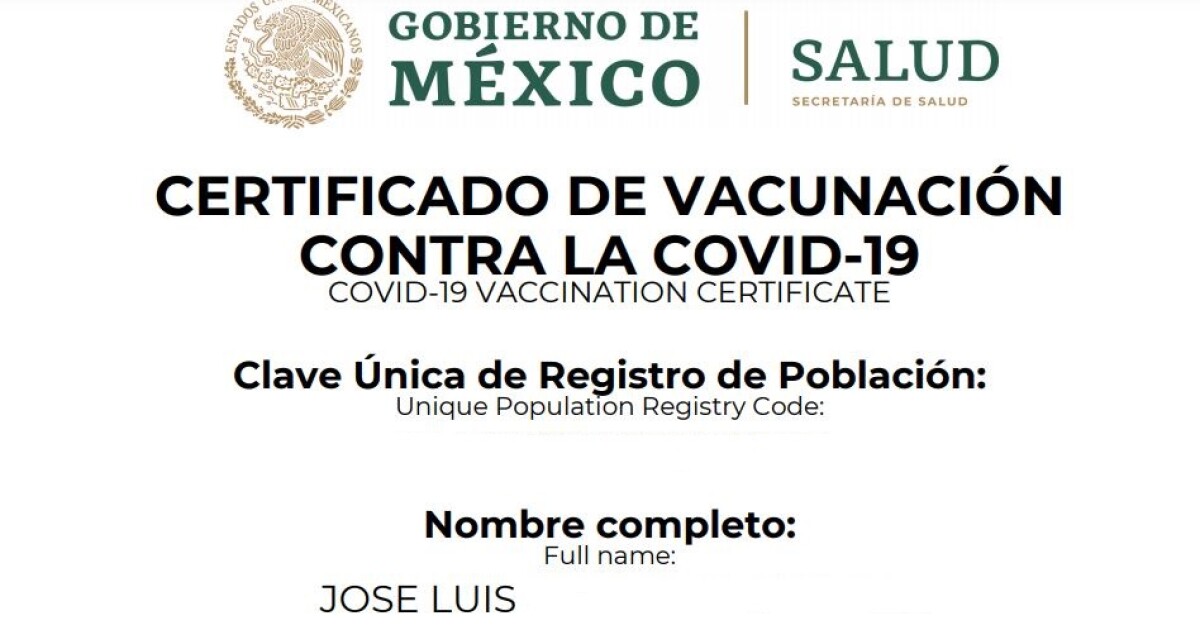como tramito mi certificado de vacunacion contra la covid 19