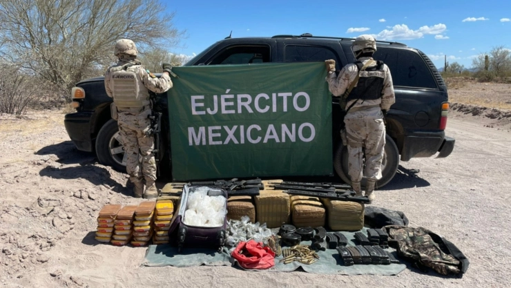 Ejército marihuna armas Sonora