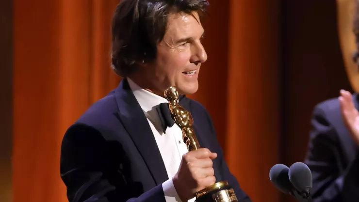 Tom Cruise hace historia recibe su primer Oscar tras 45 años de carrera