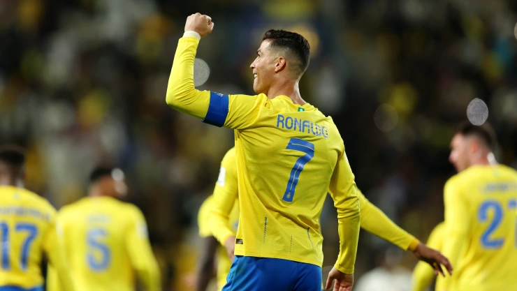 Cristiano Ronaldo festeja triunfo del Al-Nassr