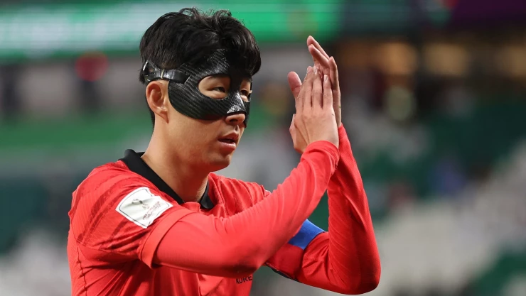 Son Heung Min en Qatar 2022