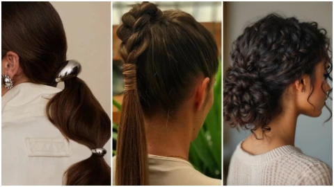 Peinados recogidos sencillos que puedes usar para una fiesta 
