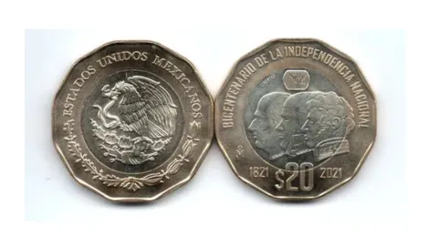 Esta es la moneda de 20 pesos mexicanos que todos buscan