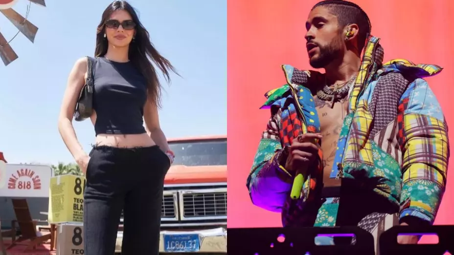 Kendall Jenner apoyó a Bad Bunny en Coachella; su presentación fue un éxito