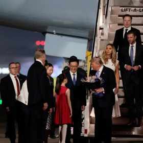 Elon Musk acompaña a Trump a su visita de Estado en China