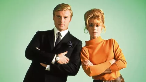 Robert Redford y Jane Fonda, protagonistas de “Descalzos por el parque” (1967)