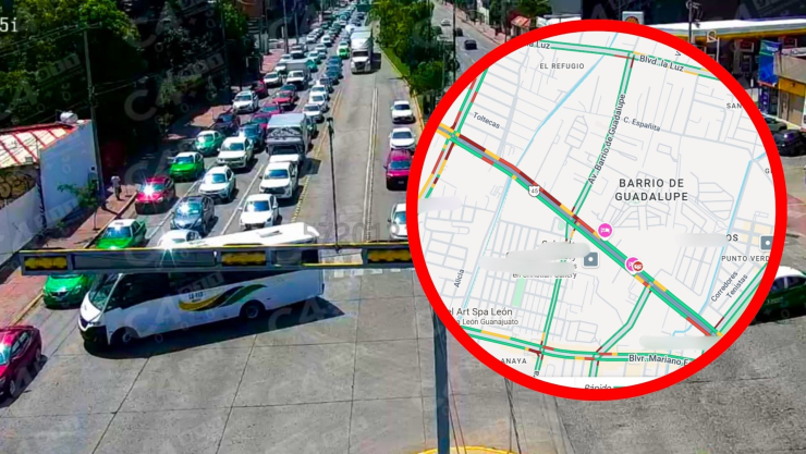 Semáforos López Mateos León Gto hoy