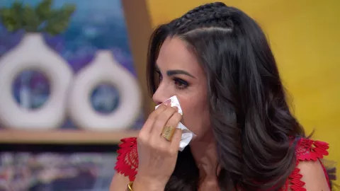 luz elene rompe en llanto en venga la alegria problemas con su padre