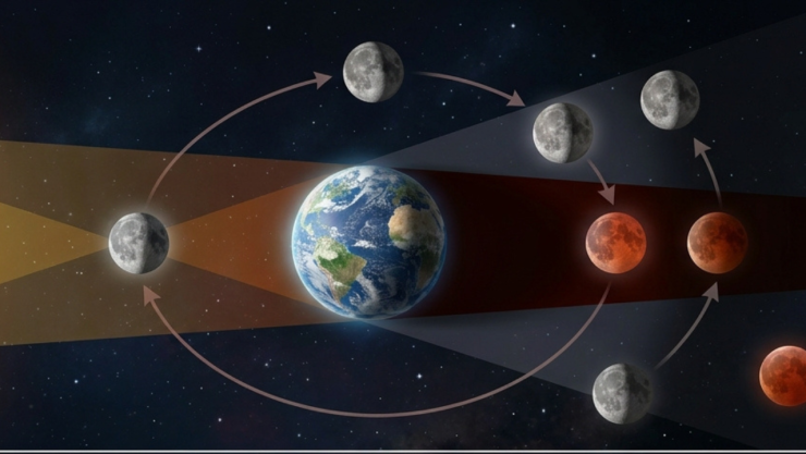 Eclipse lunar agosto 2026: ¿cada cuánto ocurre y cómo funciona?