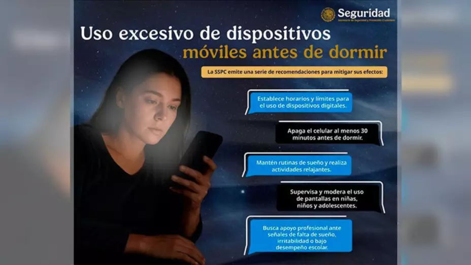 ¿Qué es el “vamping” y por qué la SSPC te pide que dejes el celular antes de dormir?