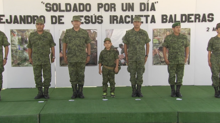 Soldado por un día