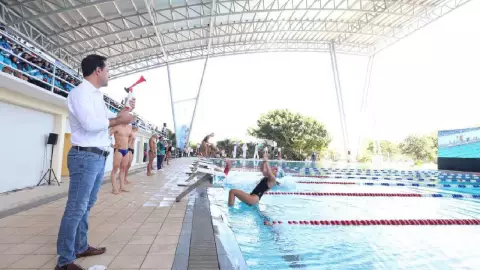 Finalizan trabajos de rehabilitación del Centro Acuático y Kukulkán