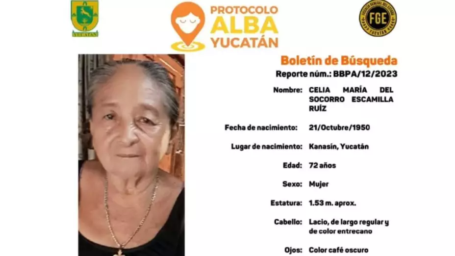 ¿La has visto_ Buscan a Celia Escamilla, mujer desaparecida en Yucatán.jpg