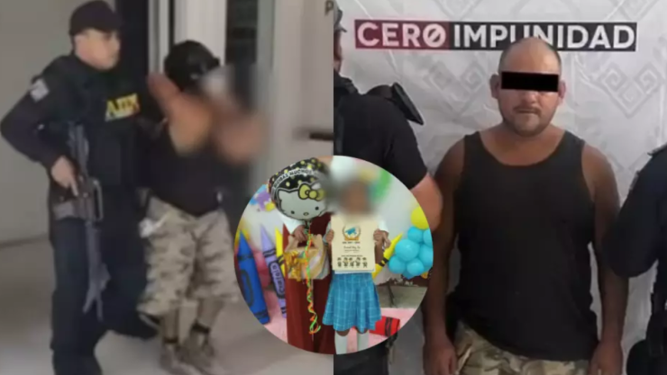 Detienen a hombre que secuestró a la niña Zoé de tienda de abarrotes de su abuelita