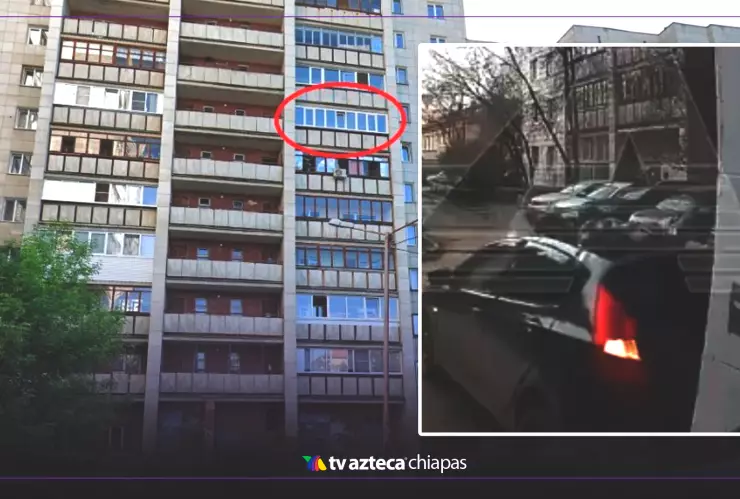 Cayó desde el cielo: mujer de 80 años impacta un coche y vive para contarlo