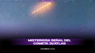 MISTERIOSA SEÑAL DEL COMETA 3IATLAS