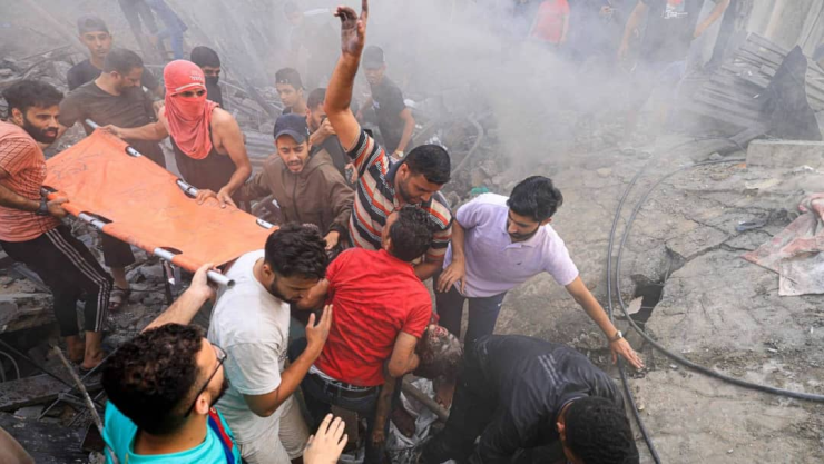 Al menos 44 muertos tras bombardeo israelí en Gaza