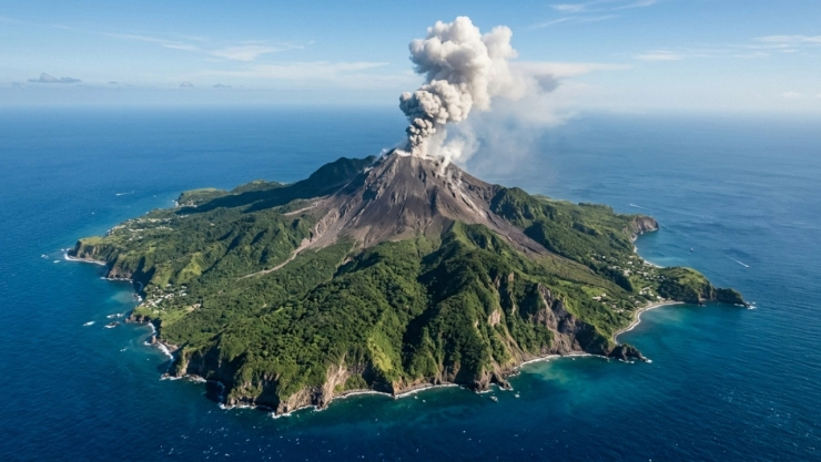 Nuevo hallazgo debajo de un volcán activo en el Caribe