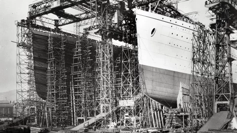 Así lucía el RMS Titanic en su botadura y pruebas de mar en 1912 FOTOS 1.jpg
