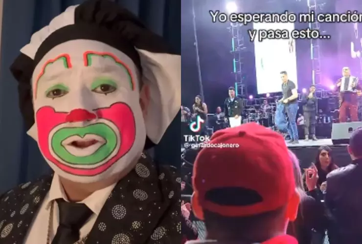 VIDEO | Captan agresión hacia la esposa de Brincos Dieras en pleno concierto