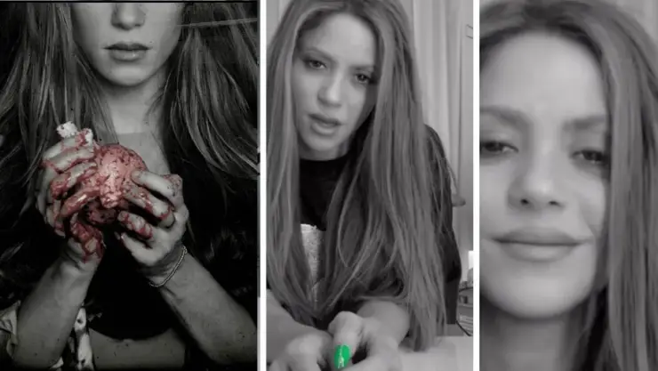 Shakira llora cantando Monotonía su sencillo dedicado a Piqué