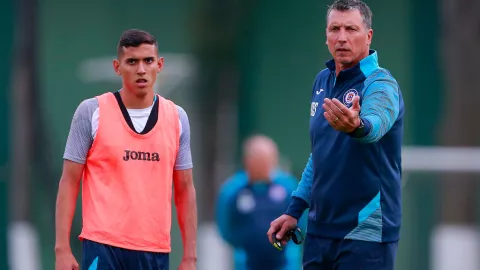 Cruz Azul entrenamiento