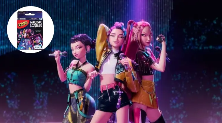 Cartas de la película de KPop Demon Hunters
