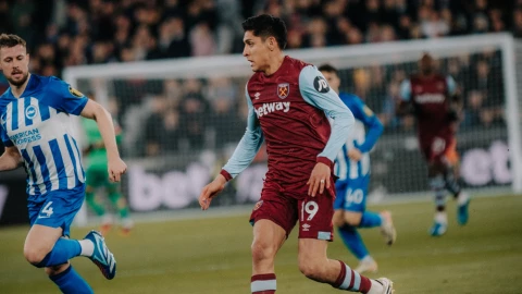 Edson Álvarez, jugador del West Ham