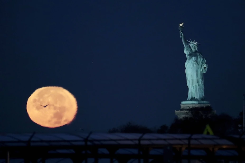 Superluna en Nueva York