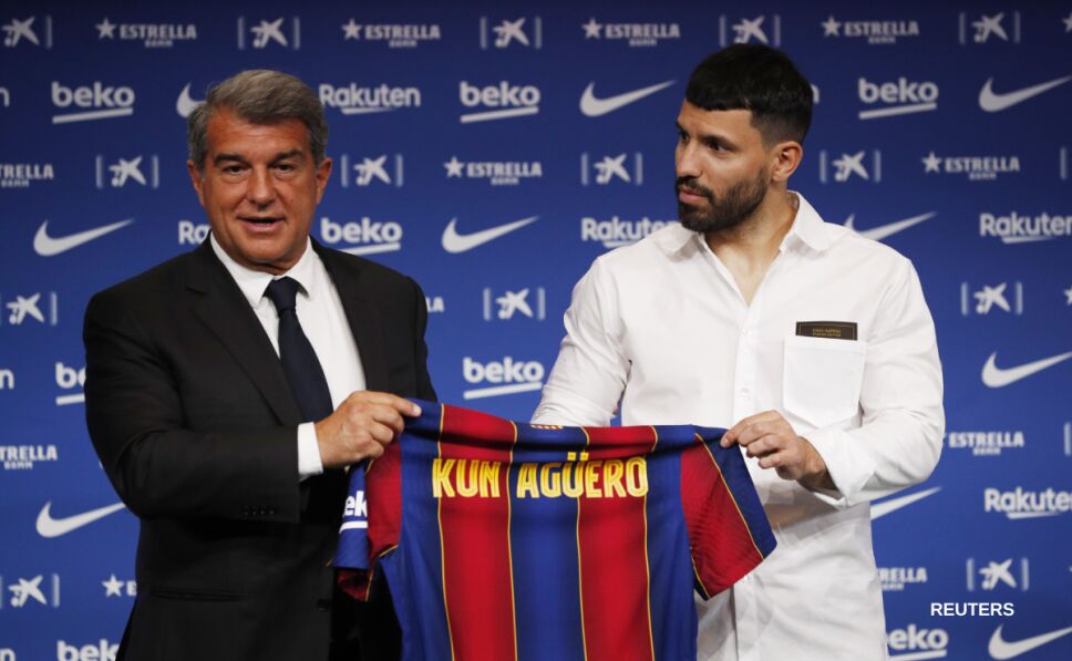 Presentación de Sergio Agüero