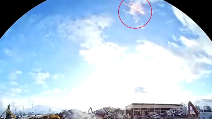Posible meteorito sacude cielo de Ohio: explosión y bola de fuego