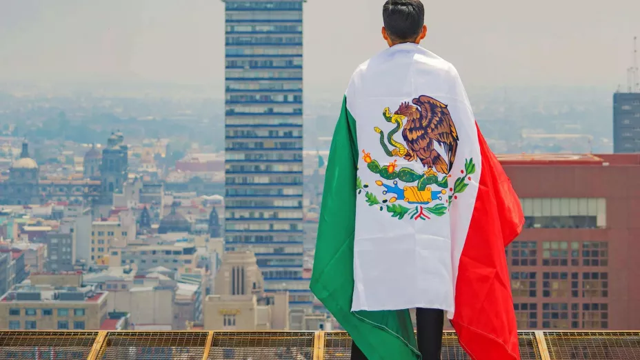 Elementos de la bandera mexicana