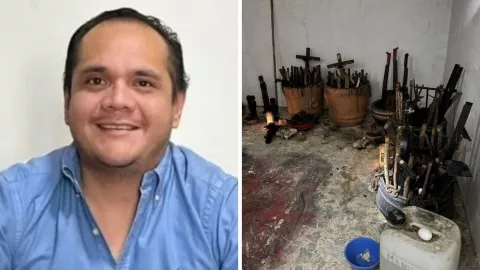 Hayan cráneos humanos en cateo a casa de Dionicio Álvarez