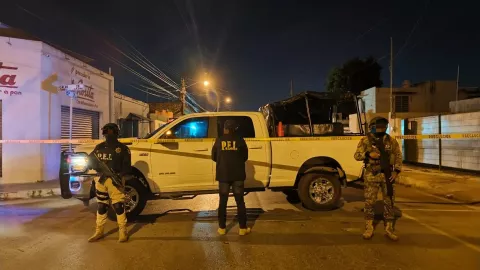 Por presencia de drogas, realizan fuerte movilización en la colonia Esperanza; hay personas detenidas