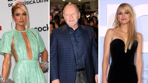 paris hilton Anthony Hopkins y anna faris