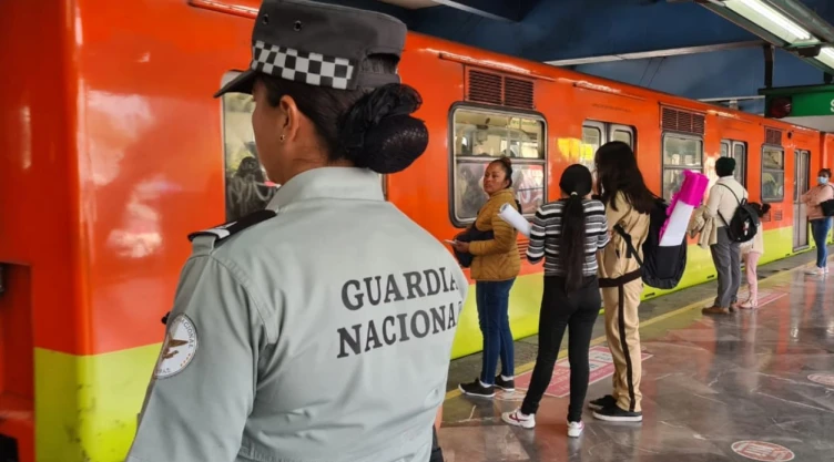 Guardia Nacional en el Metro CDMX: ¿Dónde estarán y utilizarán armas?