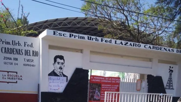 Cierran escuela por inseguridad.