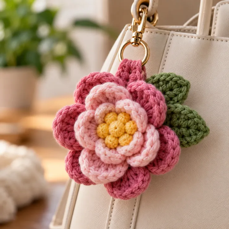 Flor con relieve