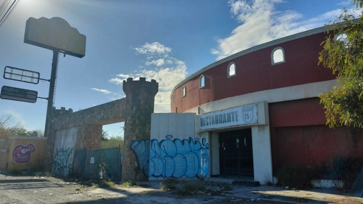 Facahda del Motel Nueva Castilla.