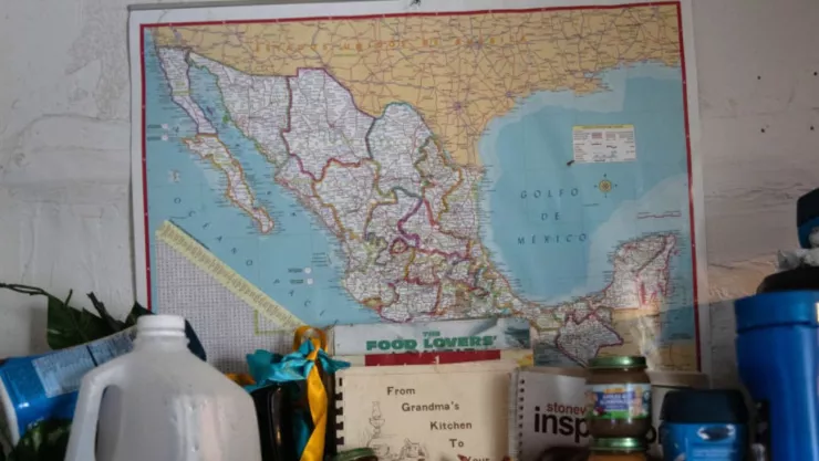 Mapa de los estados más violentos en México