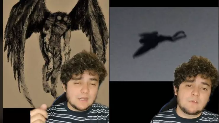 Hombre polilla en Veracruz