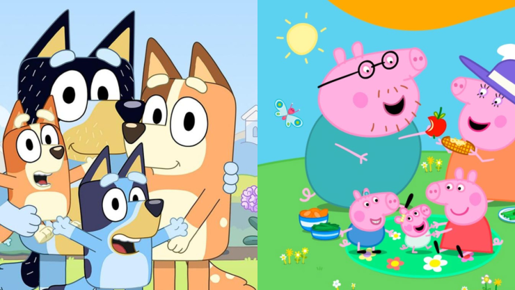 Bluey o Peppa Pig: los 5 capítulos más divertidos de cada serie infantil