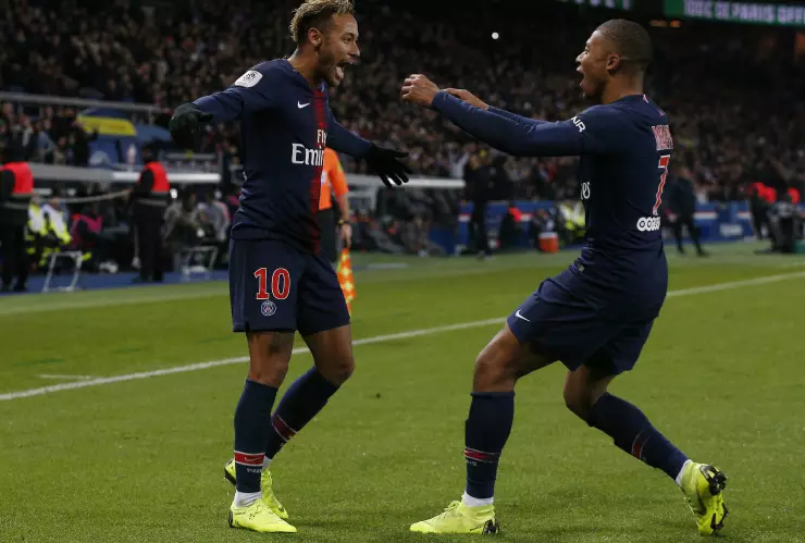 mbappe neymar paris st germain