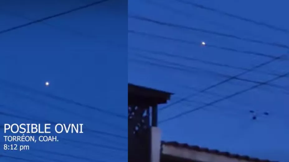 Captan extraña esfera luminosa en el cielo de Torreón y Jaime Maussan la comparte