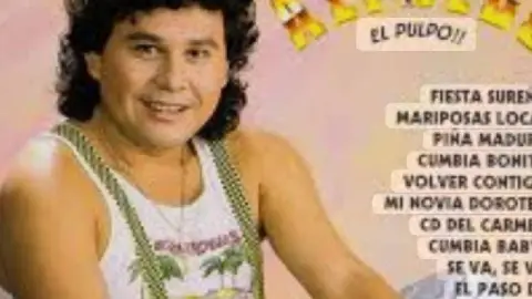Así lucía El Pulpo en su juventud